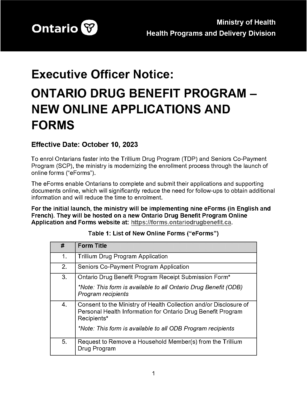 application forms for moh online admission