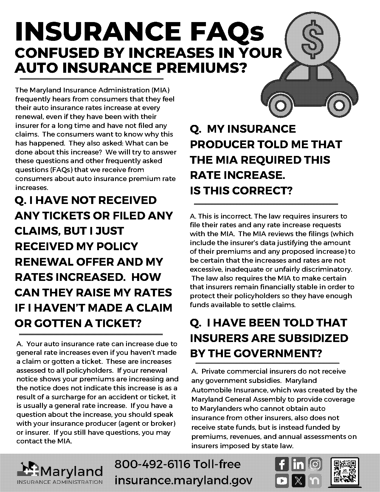 are my car insurance premiums tax deductible