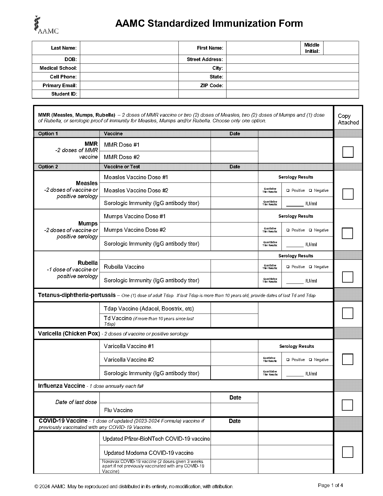 negative covid test paper template