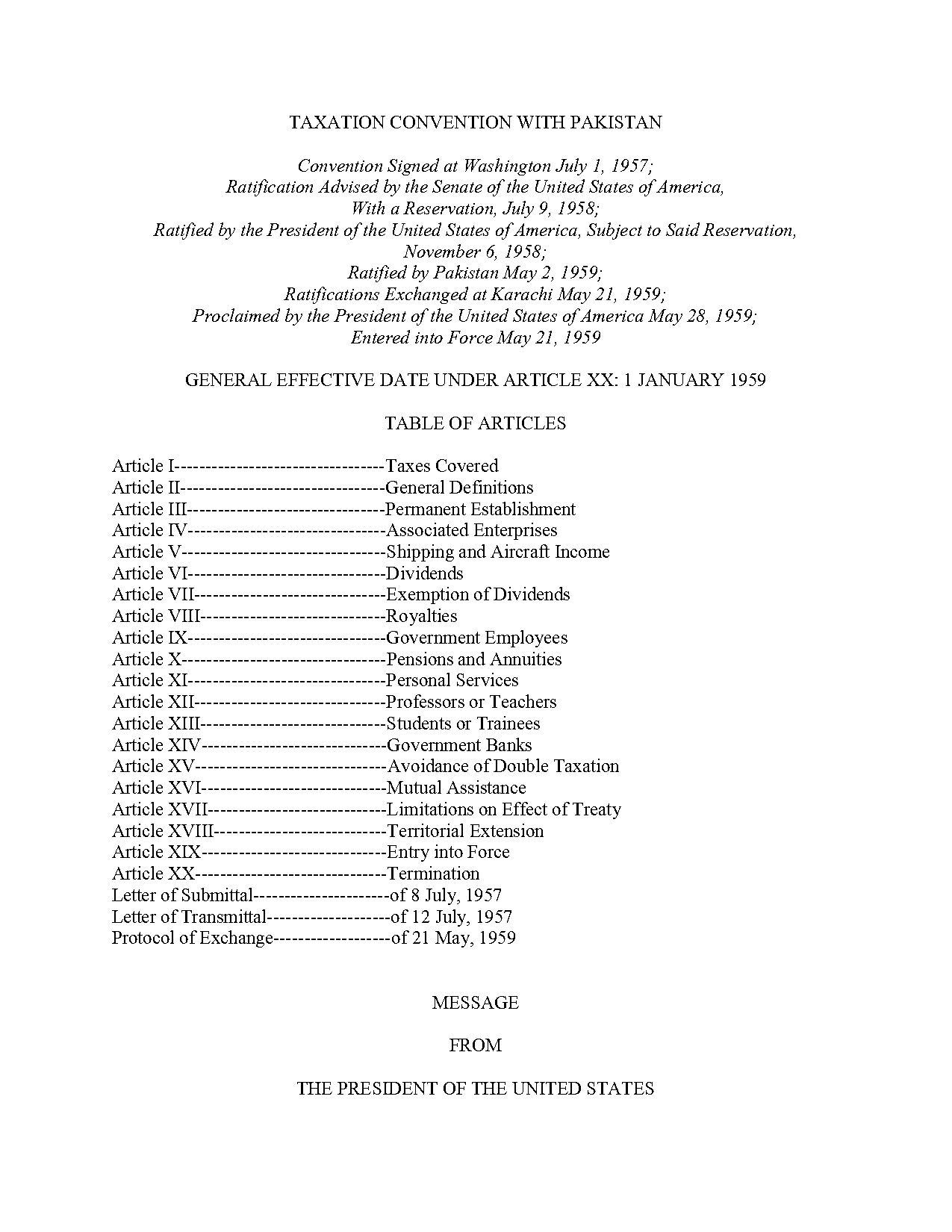 pakistan switzerland tax treaty