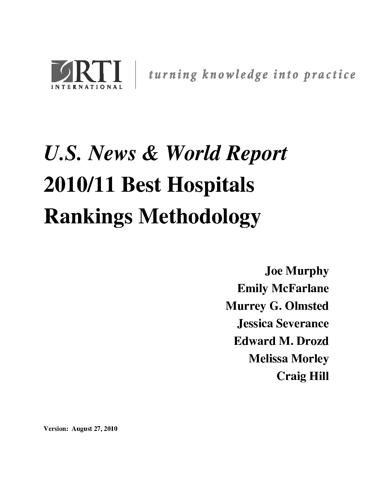 us news and world report safety ratings