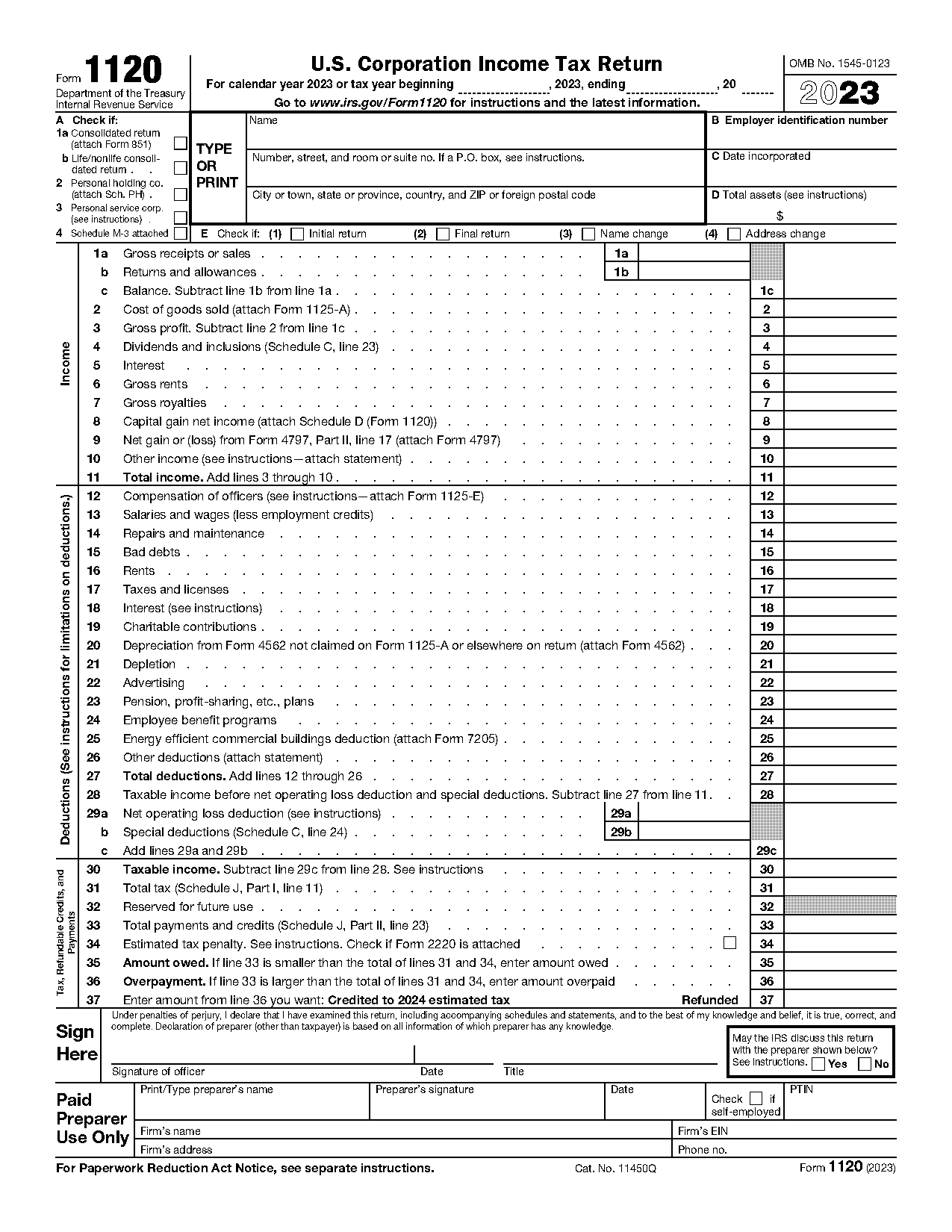 income before taxes on income statement