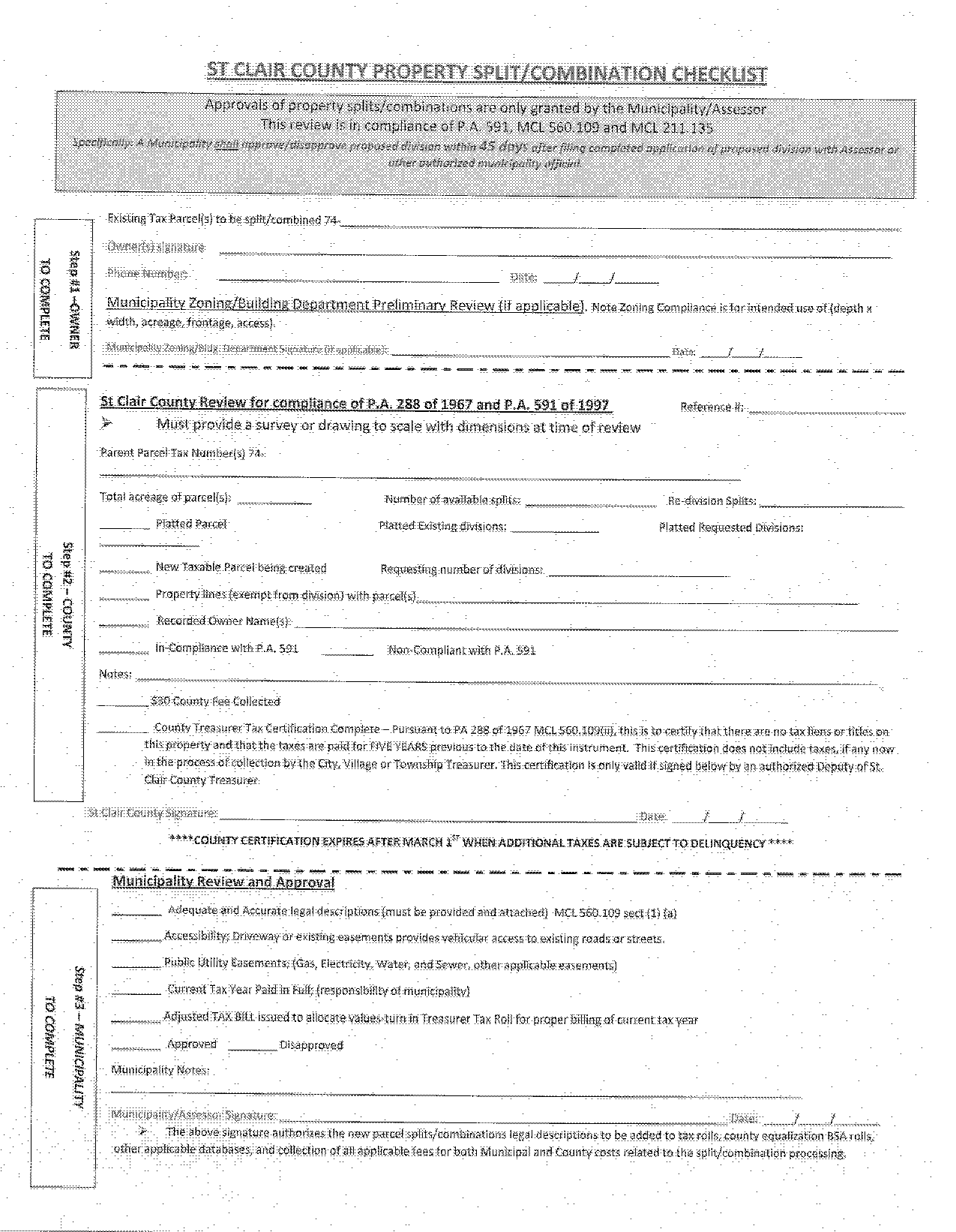 st clair county property measurements