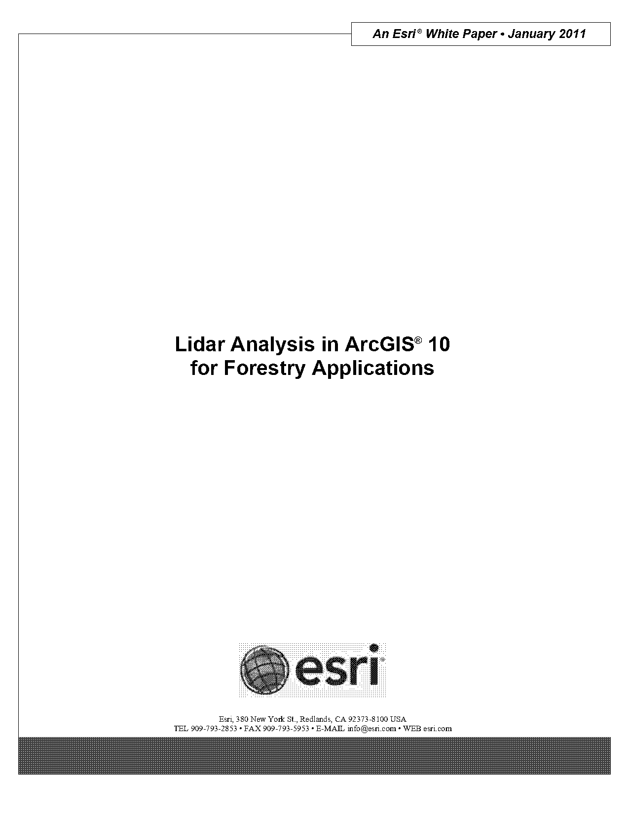 application of gis in forestry pdf