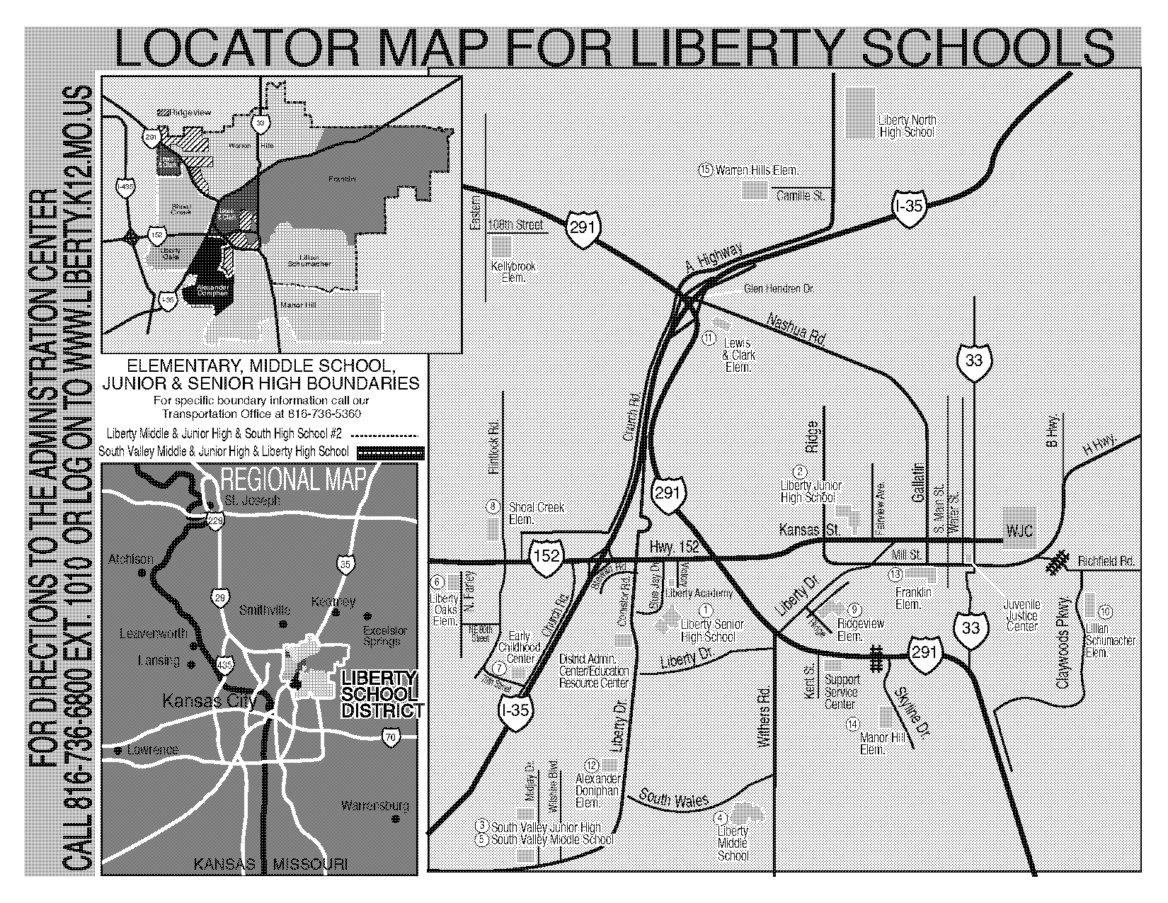 libtery north high school directions