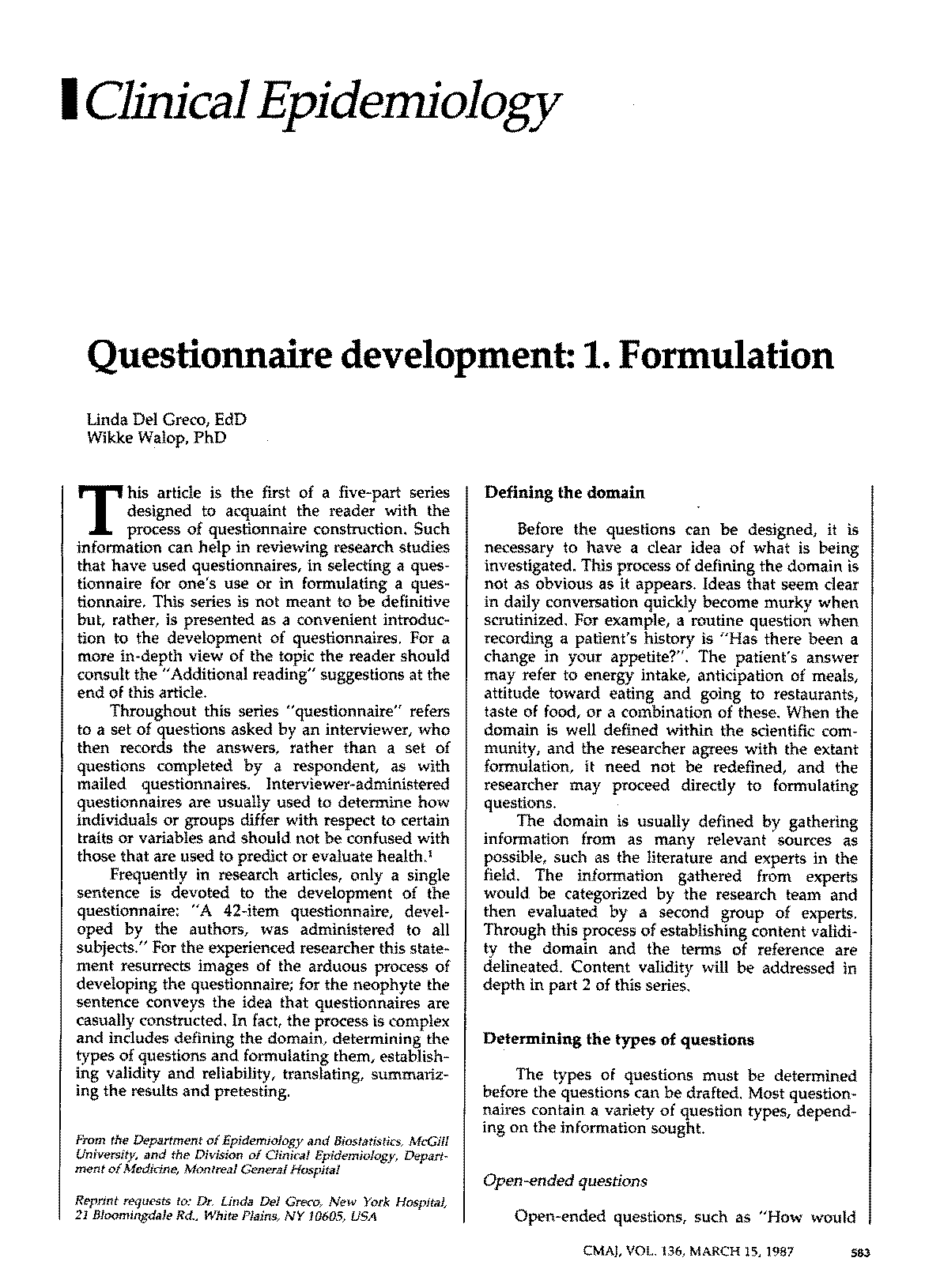 questionnaire development process pdf