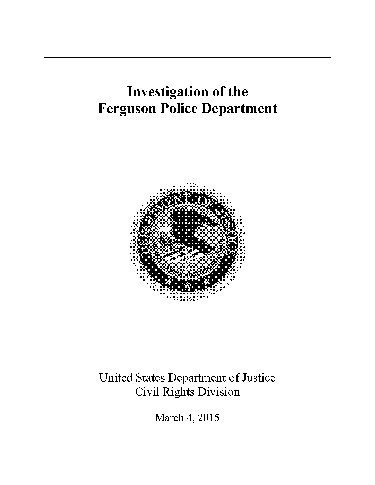 eric holder report justice policing