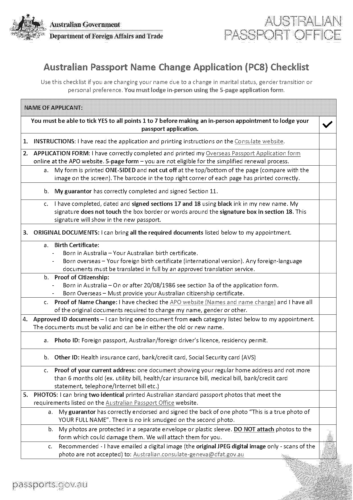 cost of renewing australian passport