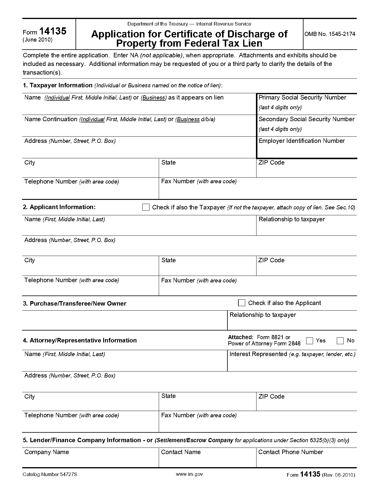 irs lien against home