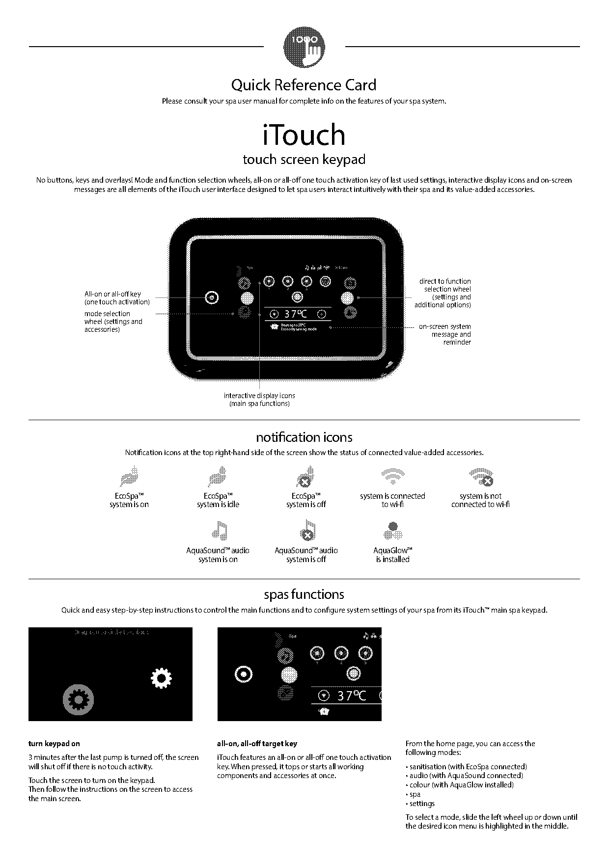 gecko control panel manual