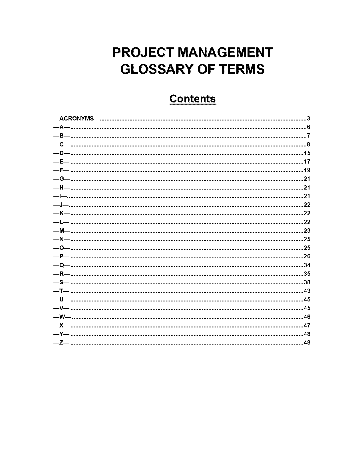 project management contract template canada