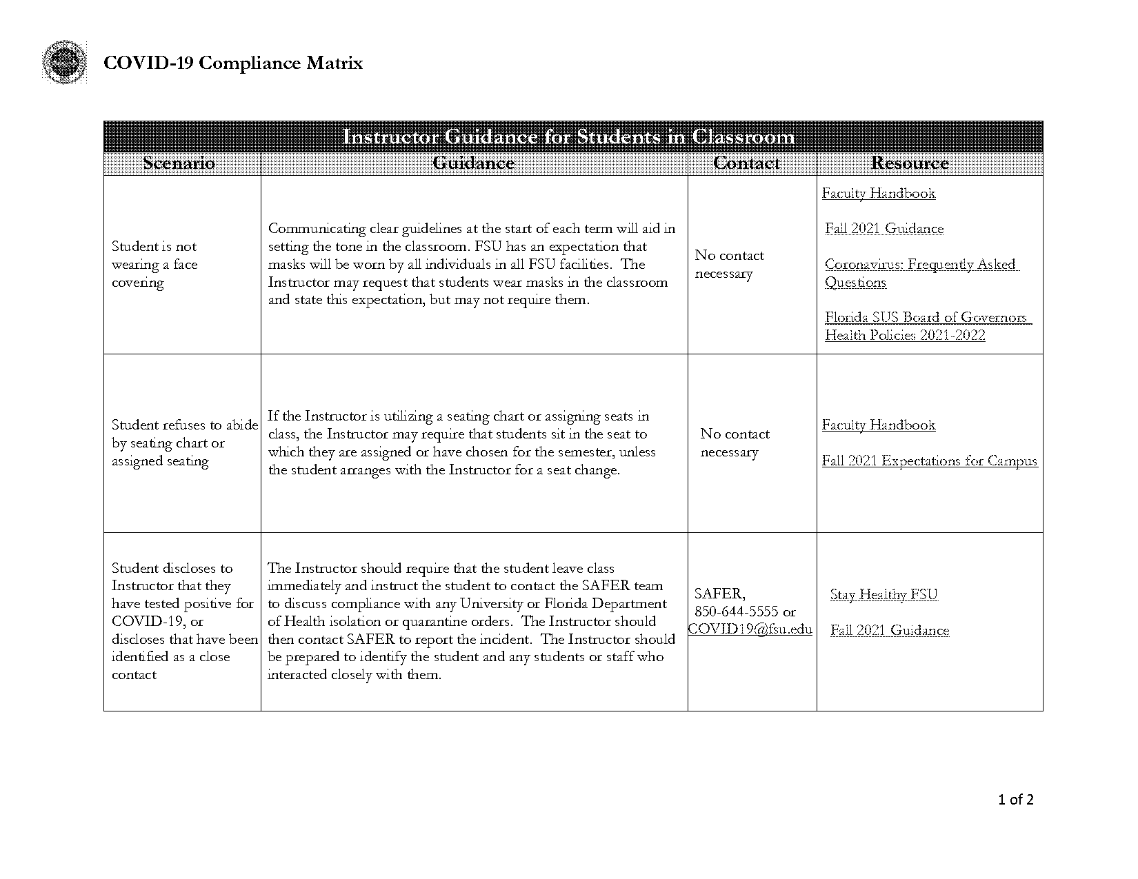 classroom assigned seating chart