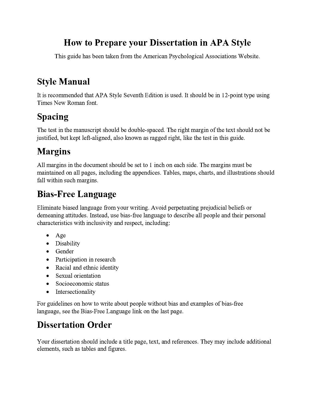 apa formatting in text citation for a graph