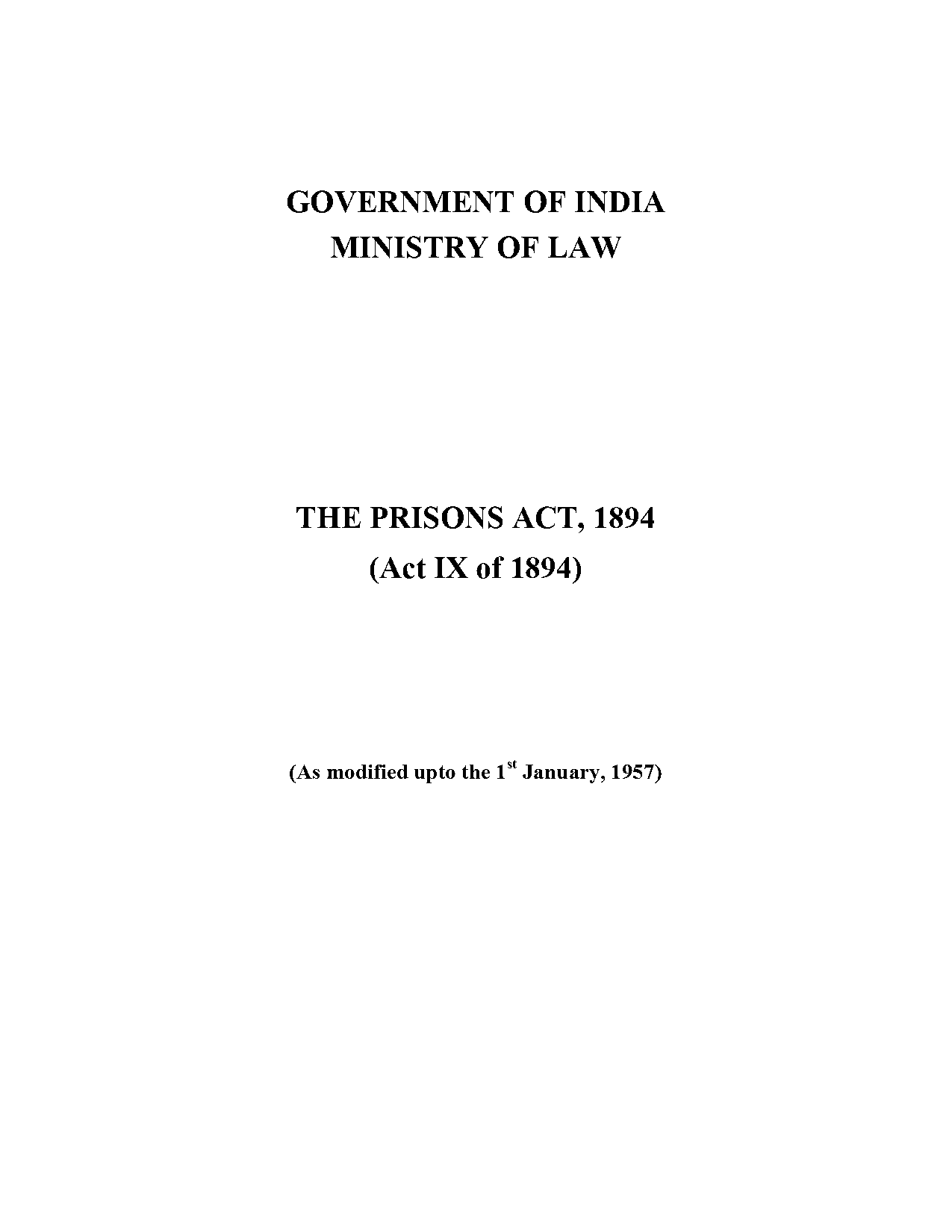 acts of government of india