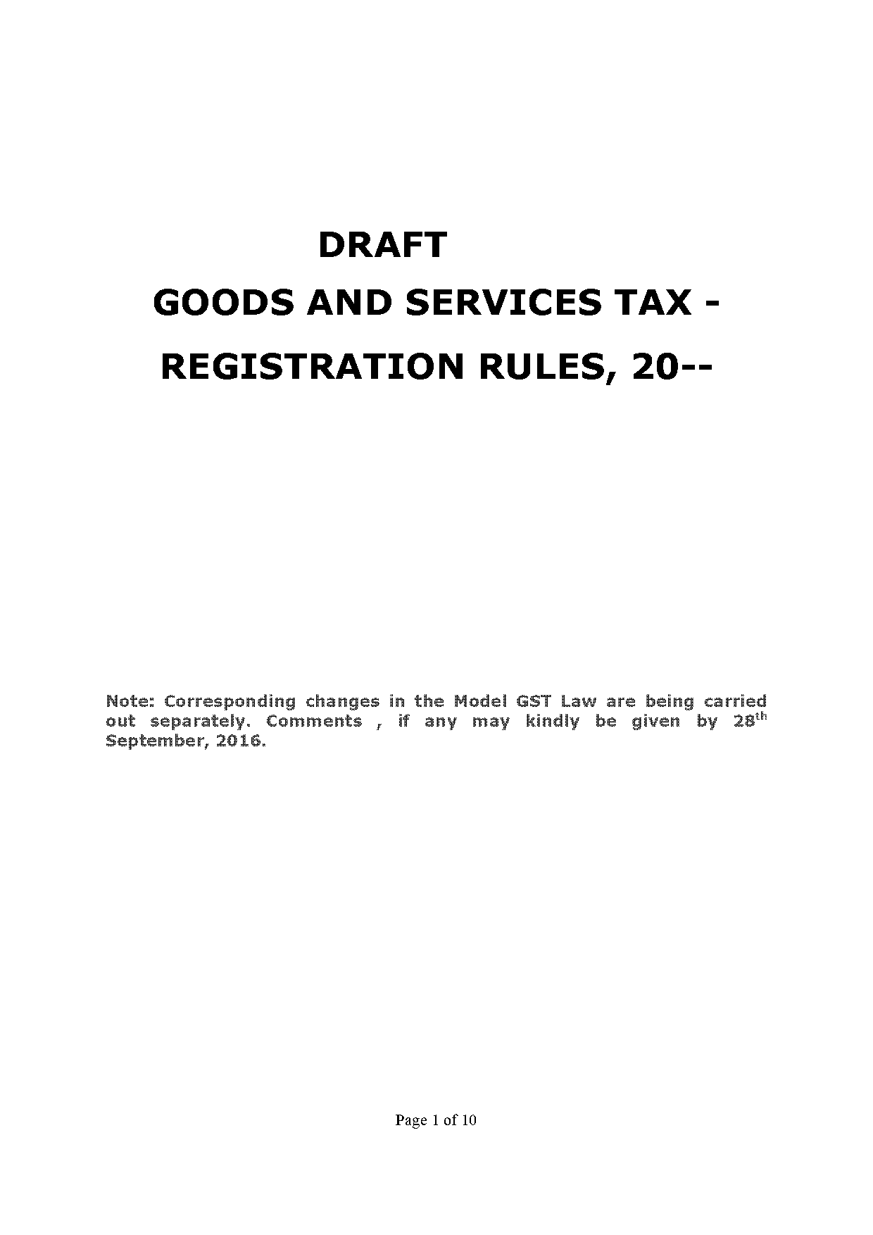 document required for gst registration