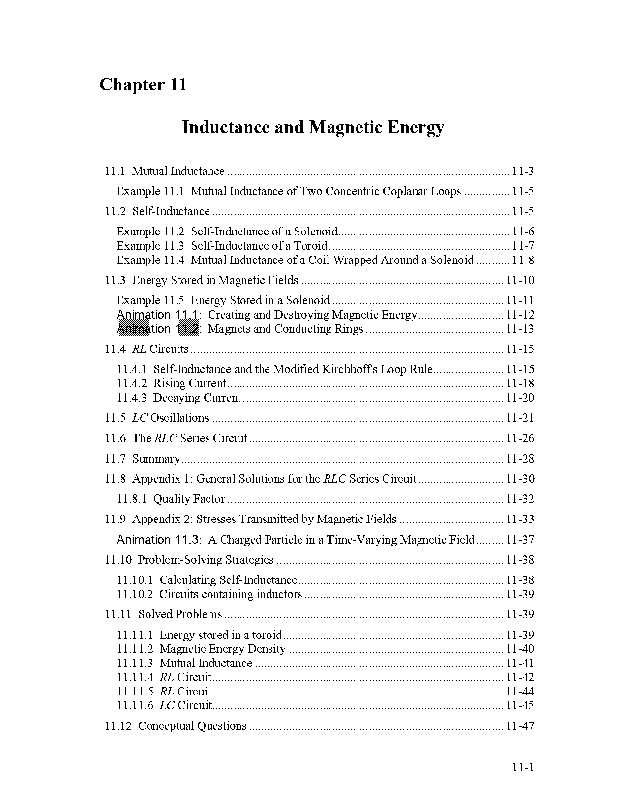 inductance problems and solutions pdf