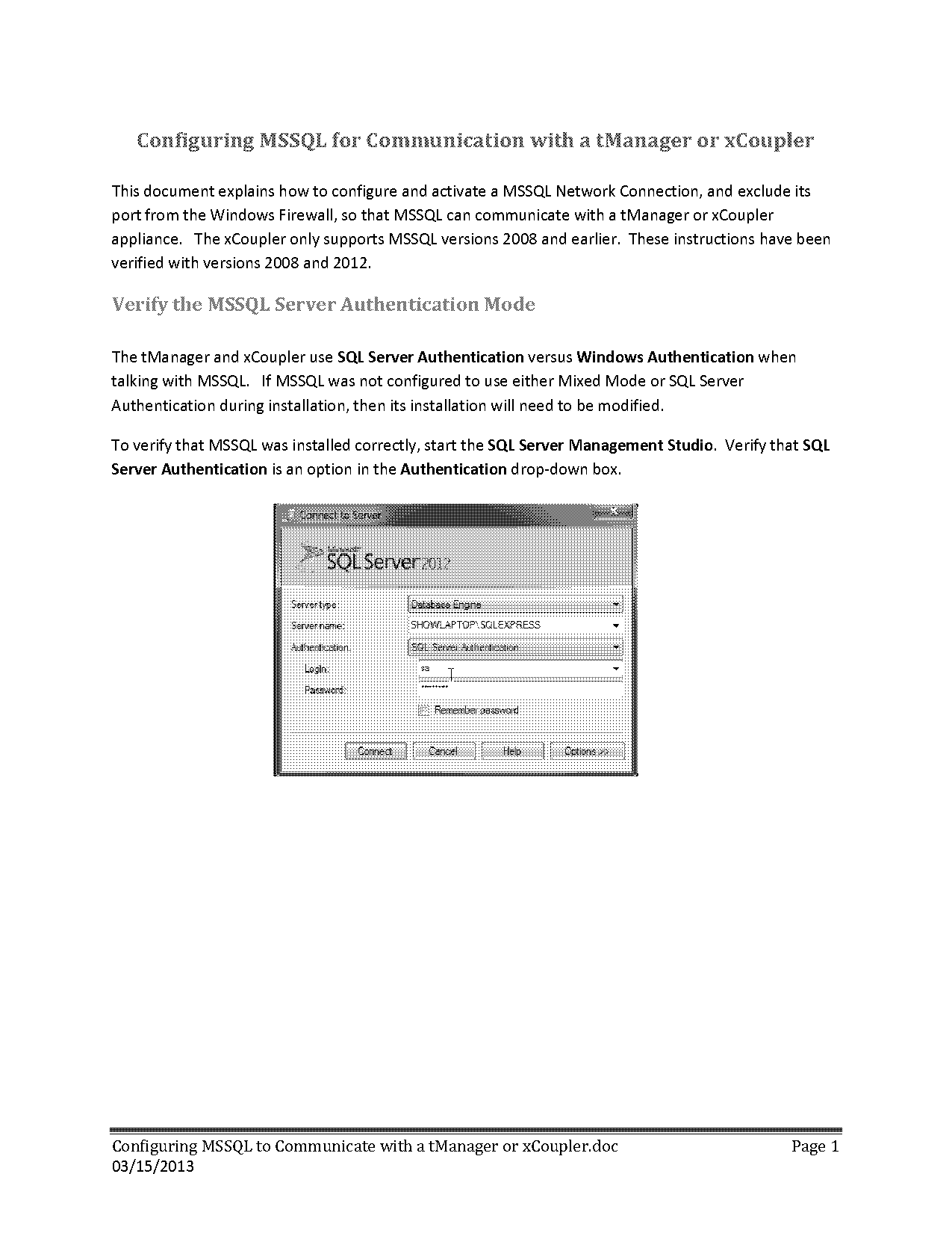 sql server network configuration protocols