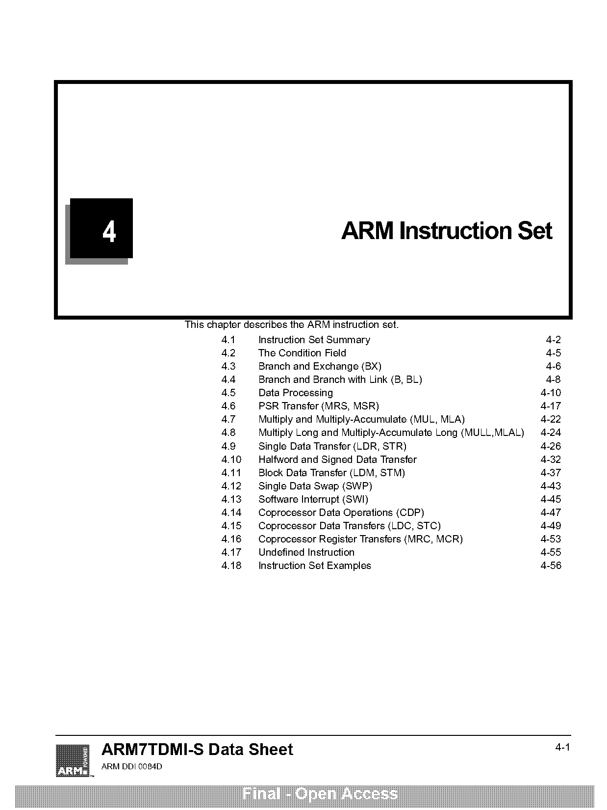 mov instruction machine cycle