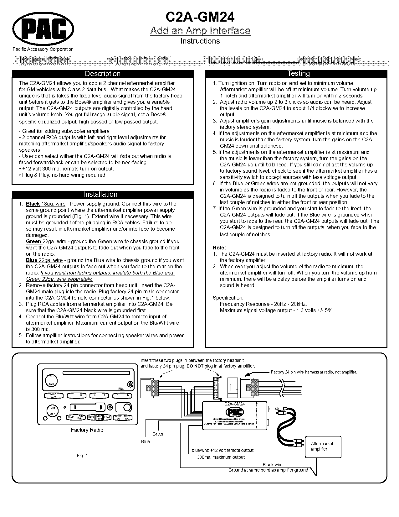 car stereo amplifier guide