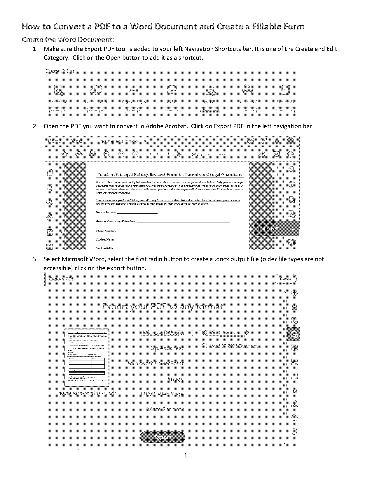 how to make pdf form fillable