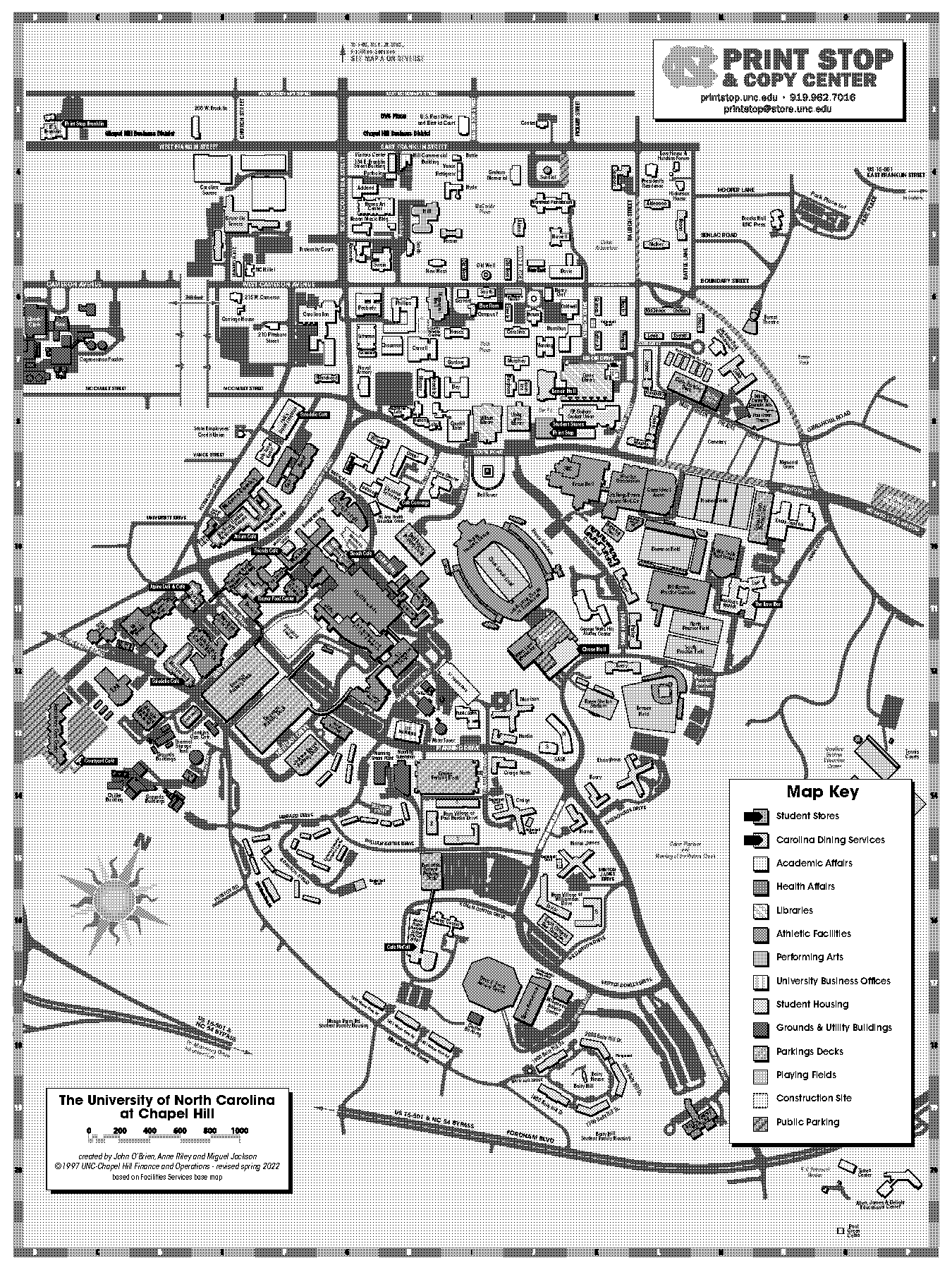 directions to clinical services building to columbia hall