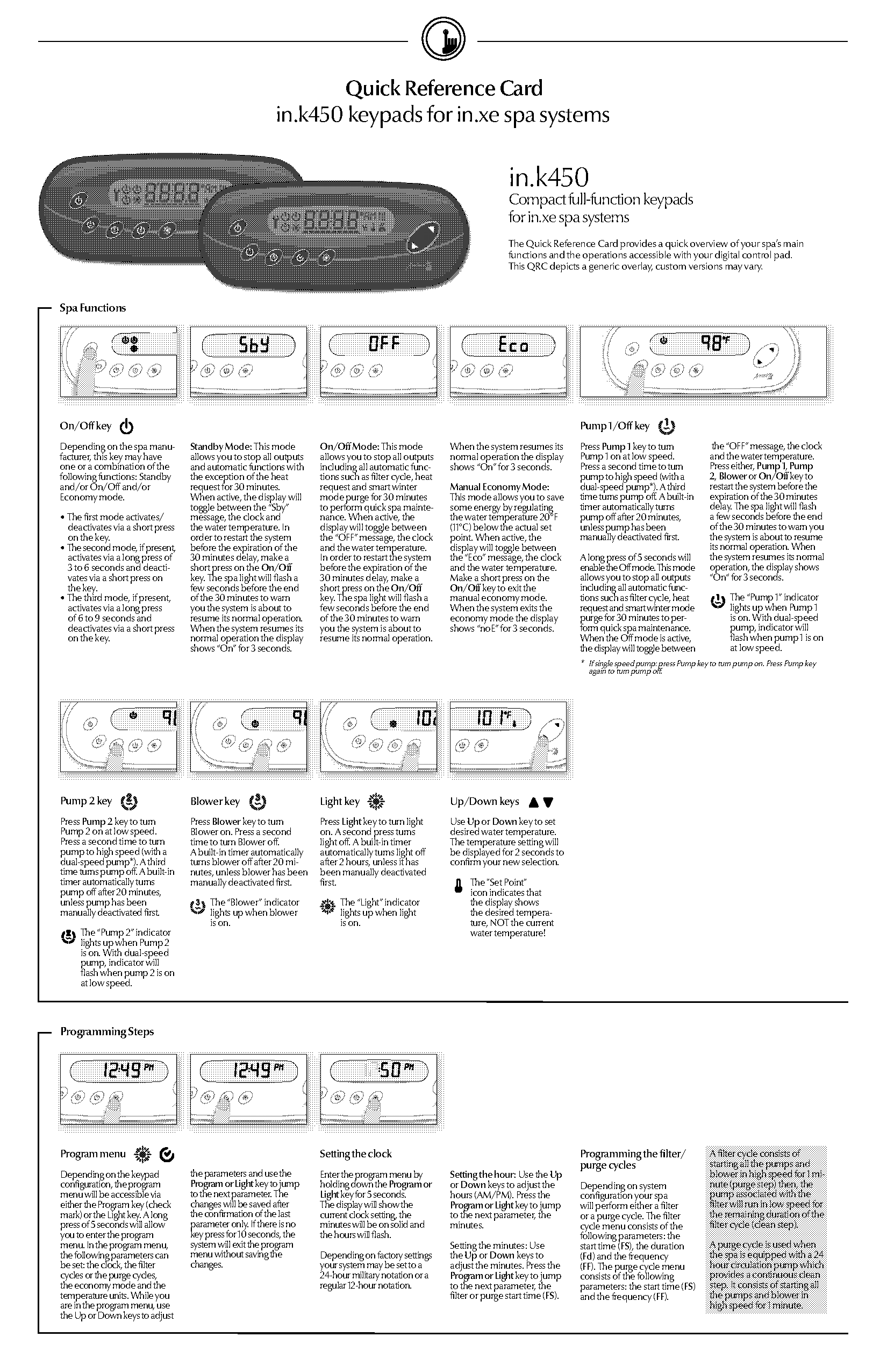 gecko control panel manual