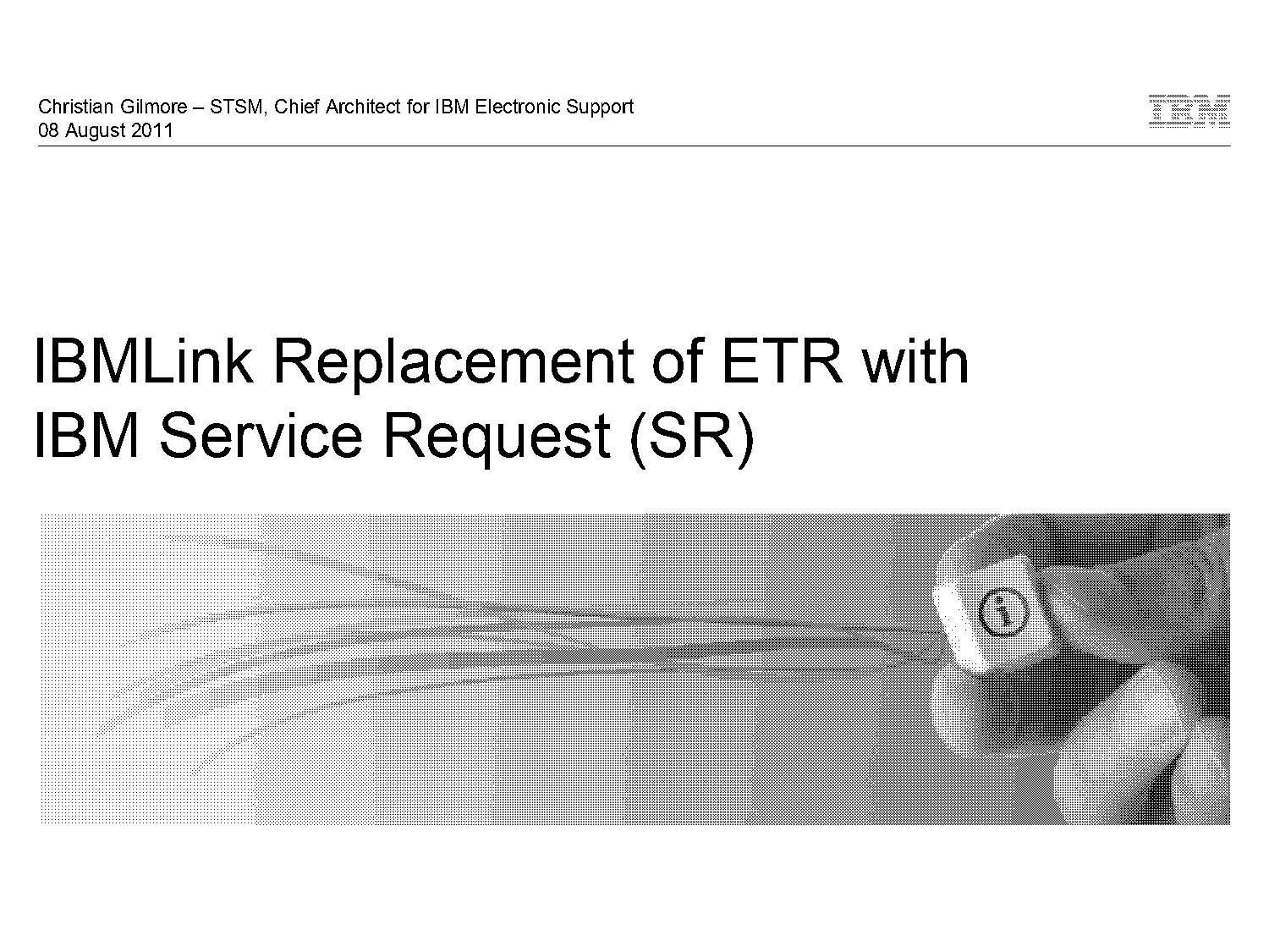 ibm i service request