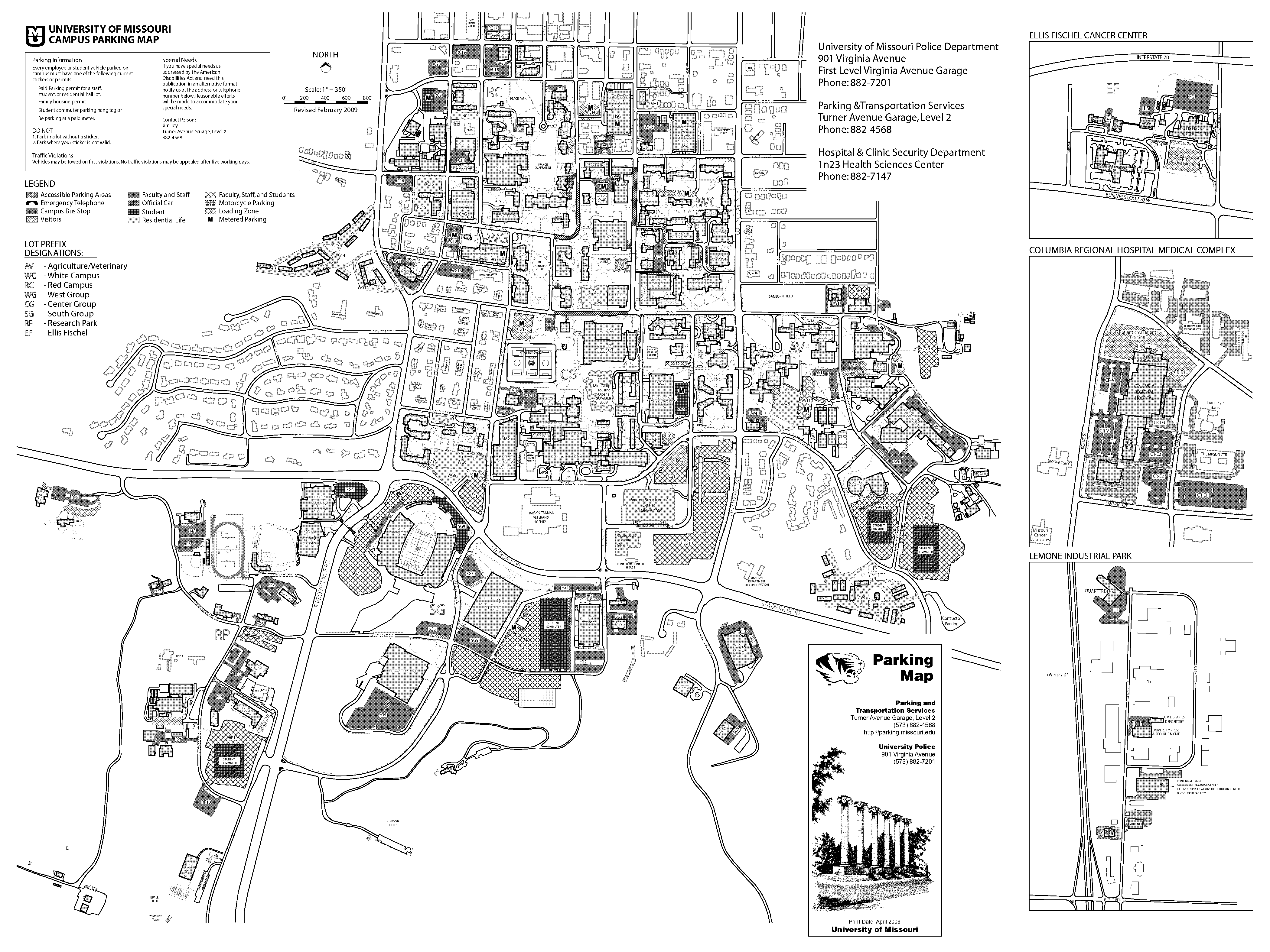 directions to clinical services building to columbia hall