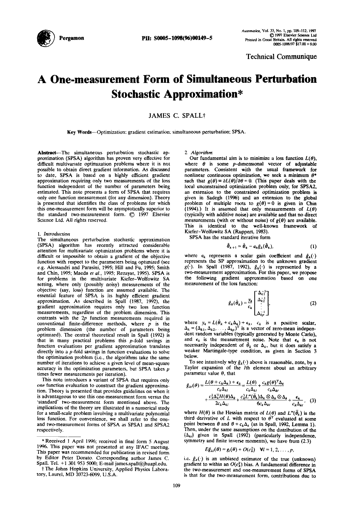 approximate measurements report form