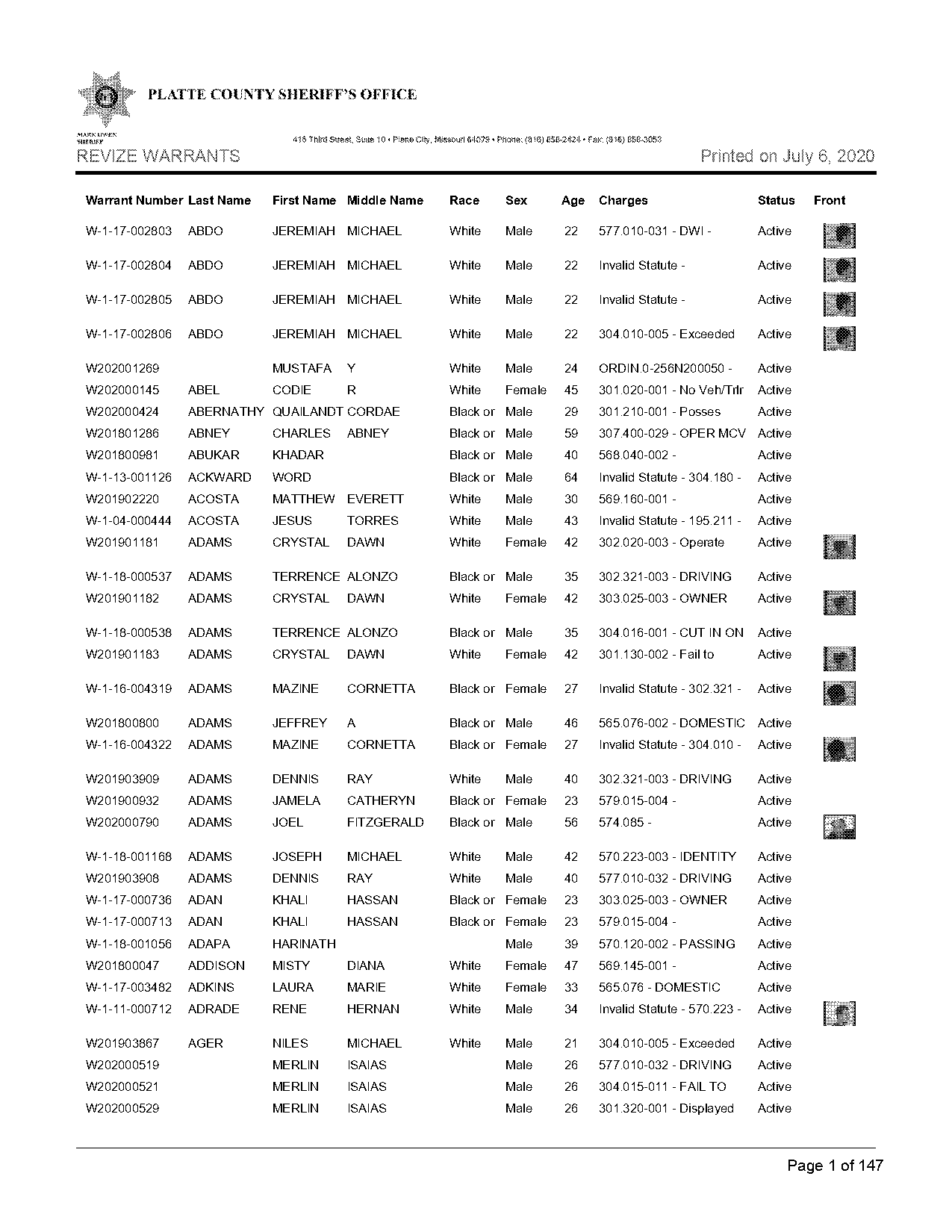 kyree harmon police records