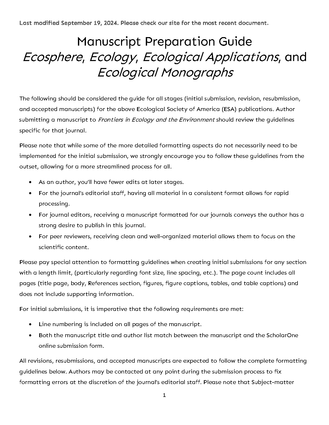 ecological applications publication fee