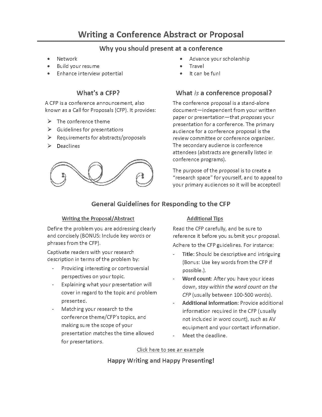 how to write a proposal summary example